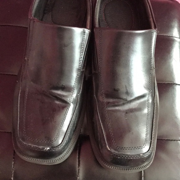 Men’s Dexter black size 9 1/2 dress shoes - Picture 2 of 8